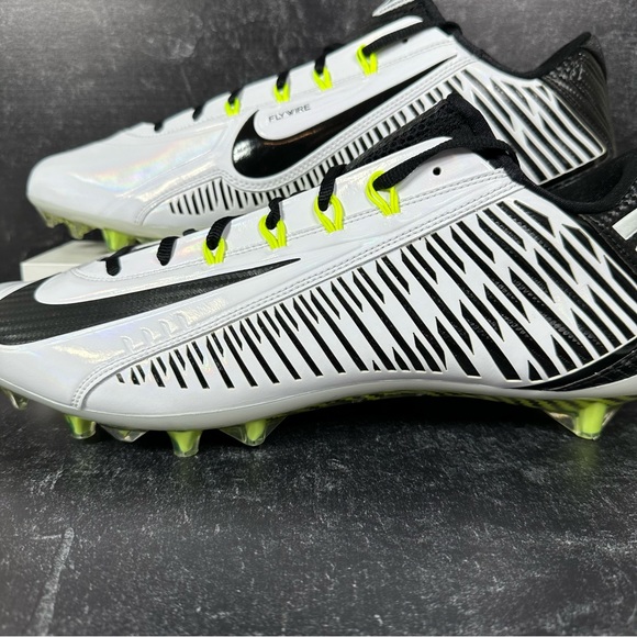 VAPOR CARBON ELITE 2.0 TD VOLT MENS FOOTBALL CLEATS SIZE 16 IRIDESCENT FLYWIRE - Picture 7 of 10